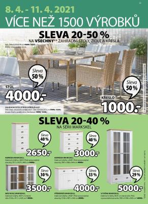 akční leták Jysk 8.4.2021-21.4.2021