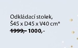Odkládací stolek