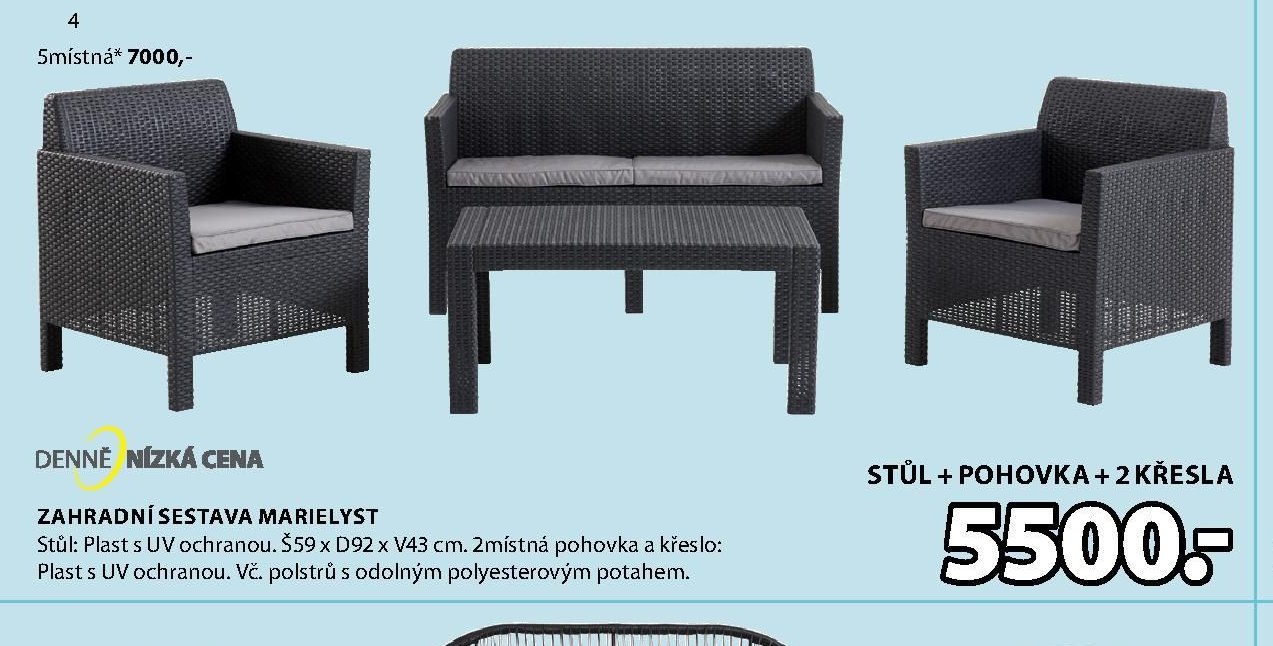 ZAHRADNÍ SESTAVA MARIELYST