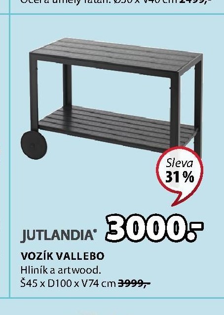 VOZÍK VALLEBO