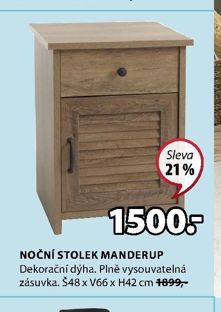NOČNÍ STOLEK MANDERUP