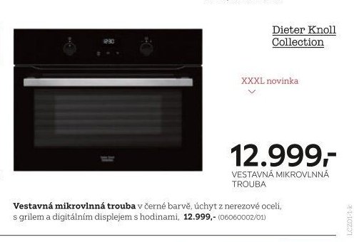 Dieter Knoll Collection Vestavná mikrovlnná trouba