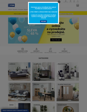 akční leták Jysk 13.4.2021-19.4.2021