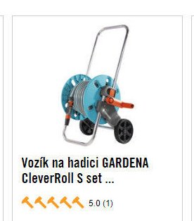 Vozík na hadici GARDENA CleverRoll S set...