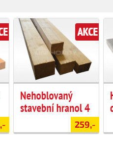 Nehoblovaný stavební hranol 4