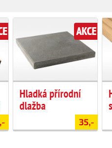 Hladká přírodní dlažba