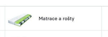 Matrace a rošty