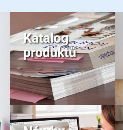 Katalog produktů
