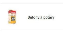 Betony a potěry