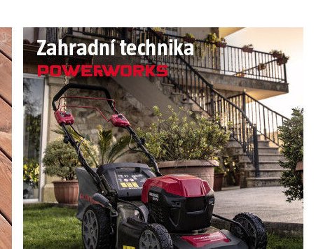 Zahradní technika Powerworks