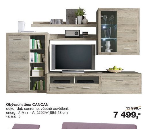 Obývací stěna CANCAN