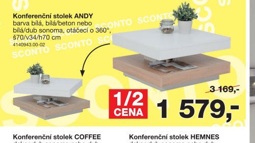 Konferenční stolek ANDY