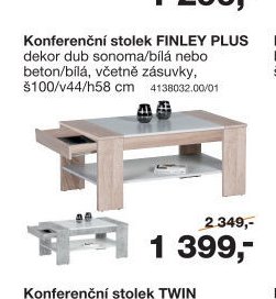 Konferenční stolek FINLEY PLUS