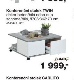 Konferenční stolek TWIN