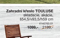 Zahradní křeslo TOULUSE