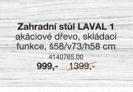Zahradní stůl LAVAL 1