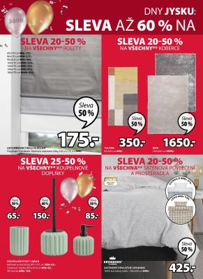 akční leták Jysk 22.4.2021-5.5.2021