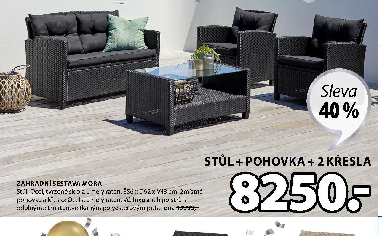 ZAHRADNÍ SESTAVA MORA