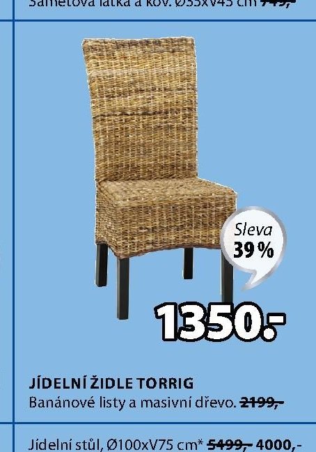 JÍDELNÍ ŽIDLE TORRIG