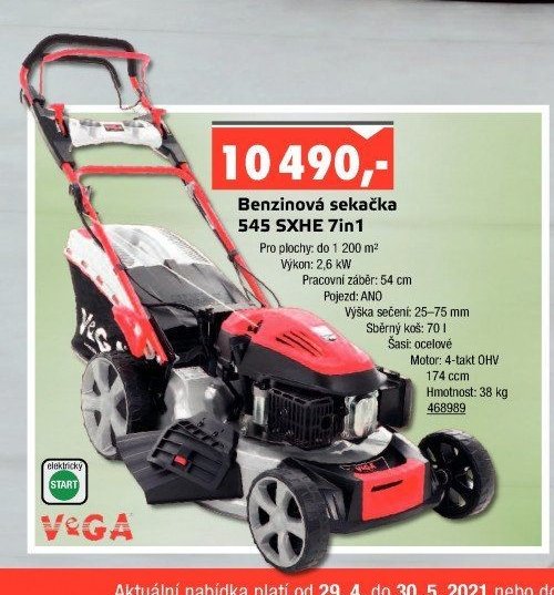Benzínová sekačka 545 SXHE 7in1