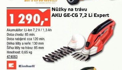Nůžky na trávu AKU GE-CG 7,2 Li Expert