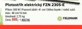 Plotostřih elektrický FZN 2305-E