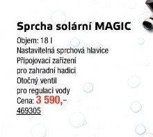 Sprcha solární MAGIC