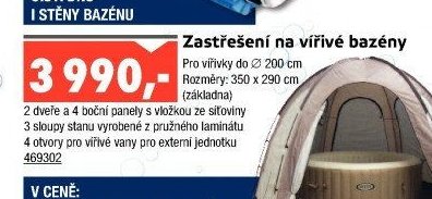 Zastřešení na vířivé bazény