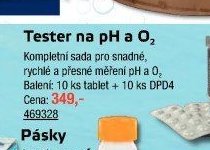 Tester na pH a O2