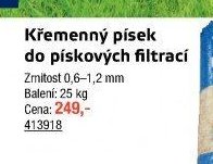 Křemenný písek do pískových filtrací