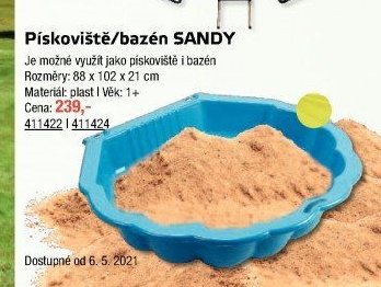 Pískoviště/bazén SANDY