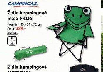 Židle kempingová malá FROG