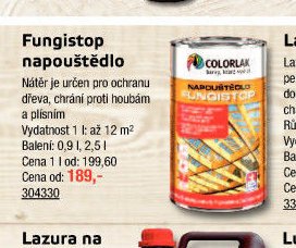Fungistop napouštědlo