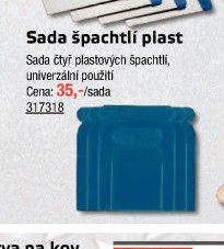 Sada špachtlí plast