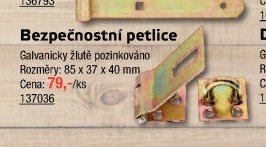 Bezpečnostní petlice