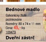 Bednové madlo