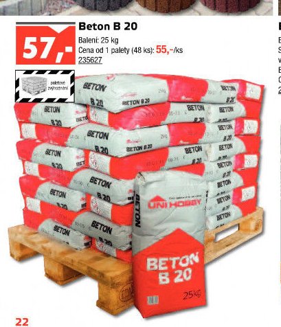 Beton B 20