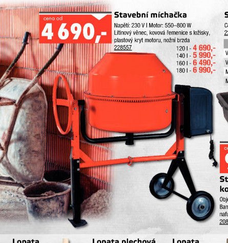 Stavební míchačka