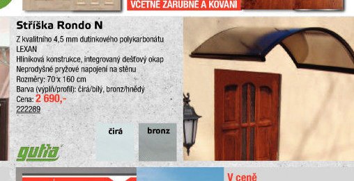 Stříška Rondo N