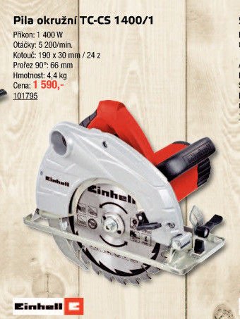 Pila okružní TC-CS 1400/1