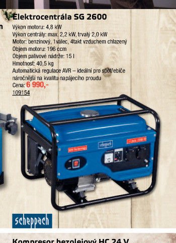 Elektrocentrála SG 2600