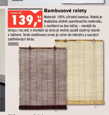 Bambusové rolety