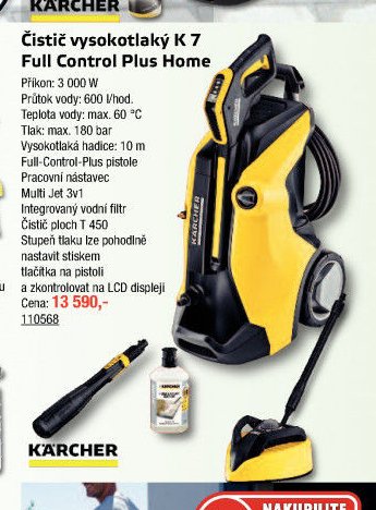 Čistič vysokotlaký K 7 Full Control Plus Home