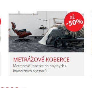 METRÁŽOVÉ KOBERCE
