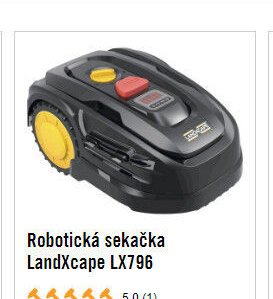 Robotická sekačka LandXcape LX796