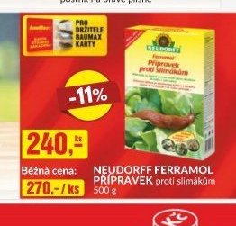 NEUDORFF FERRAMOL PŘÍPRAVEK proti slimákům 500 g