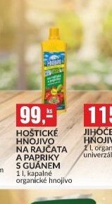 HOŠTICKÉ HNOJIVO NA RAJČATA A PAPRIKY S GUÁNEM