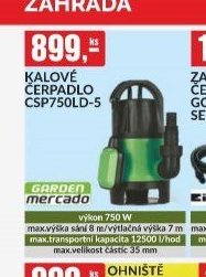 KALOVÉ ČERPADLO CSP750LD-5