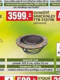 OHNIŠTĚ MMCKINLEY FT-51074B