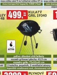 KULATÝ GRIL 19340